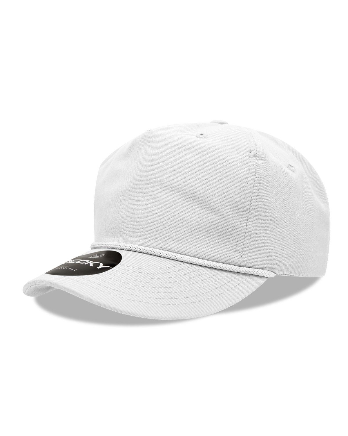 '5 Panel High Profile Relaxed Cotton Rope Hat'