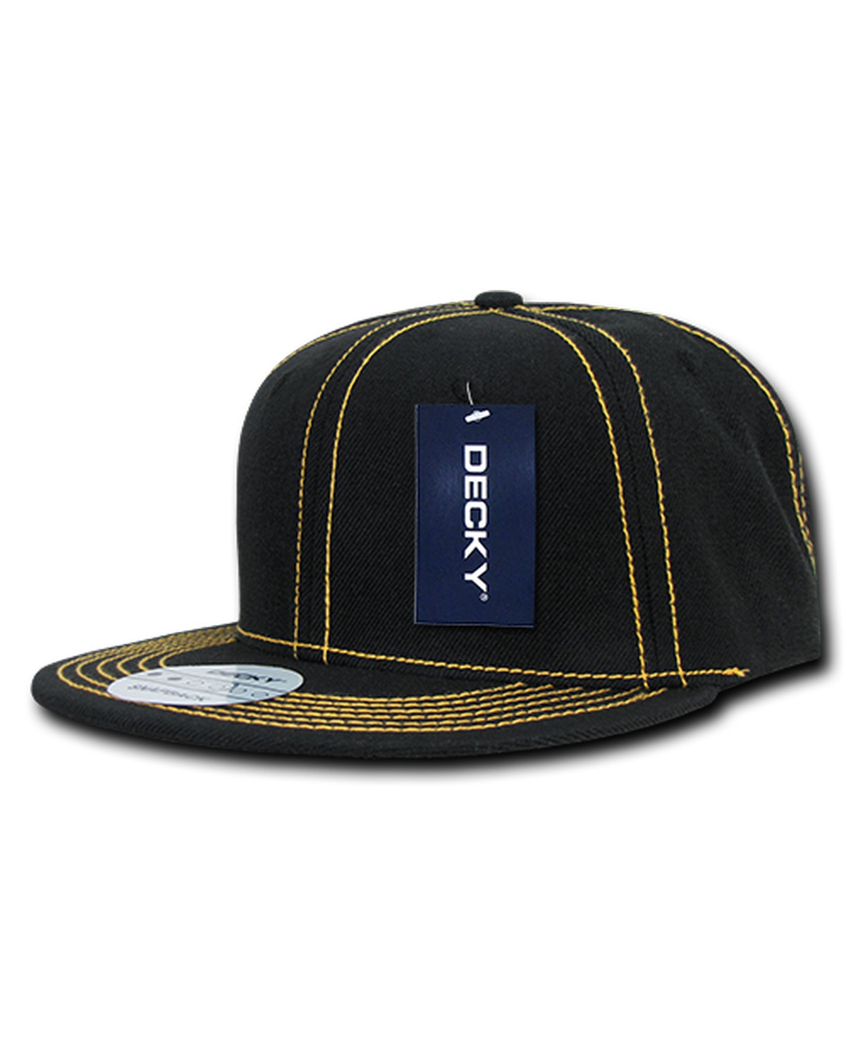 '6 Panel High Profile Structured Contra-Stitch Snapback'