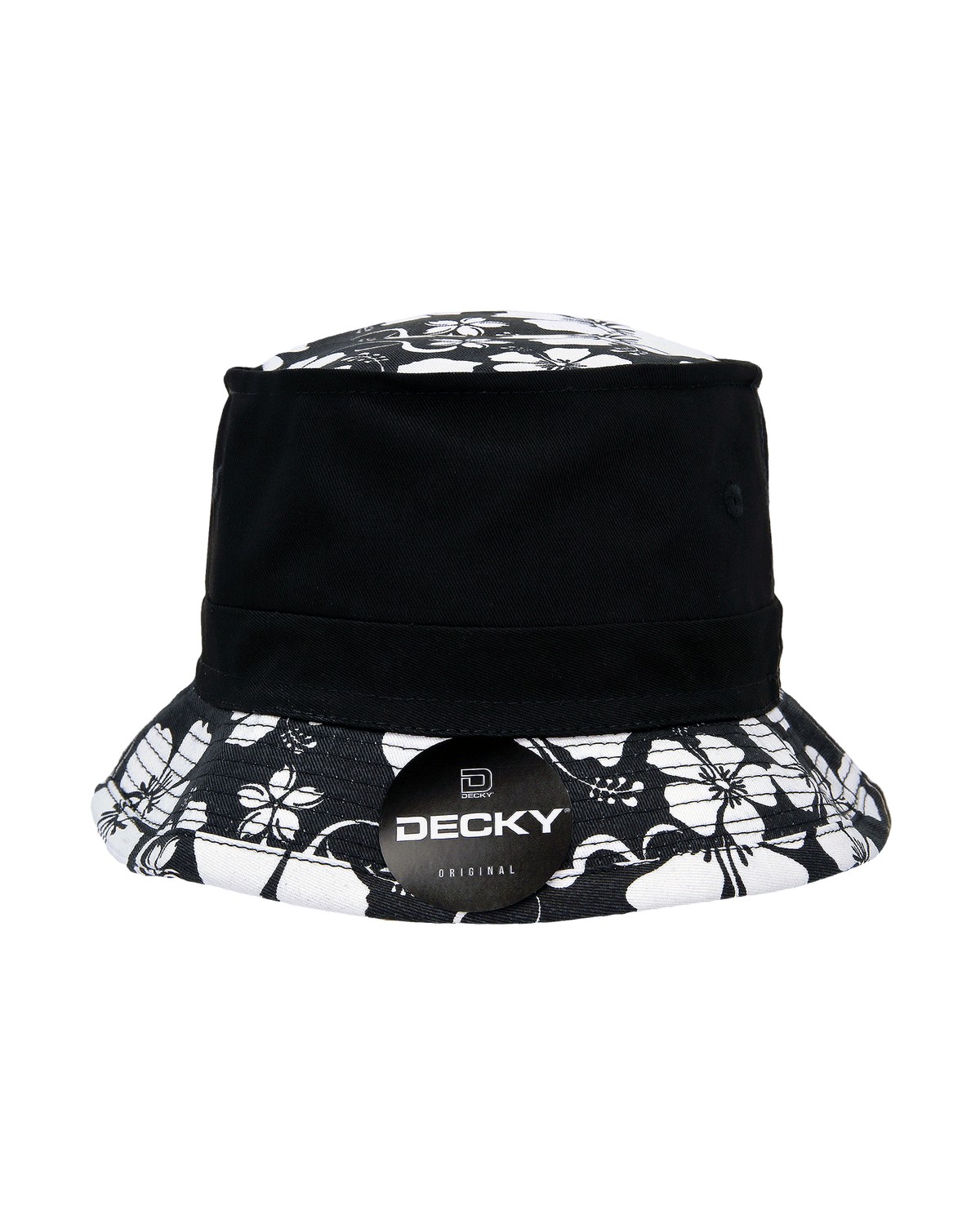'Structured Floral Brim Fisherman's Hat'