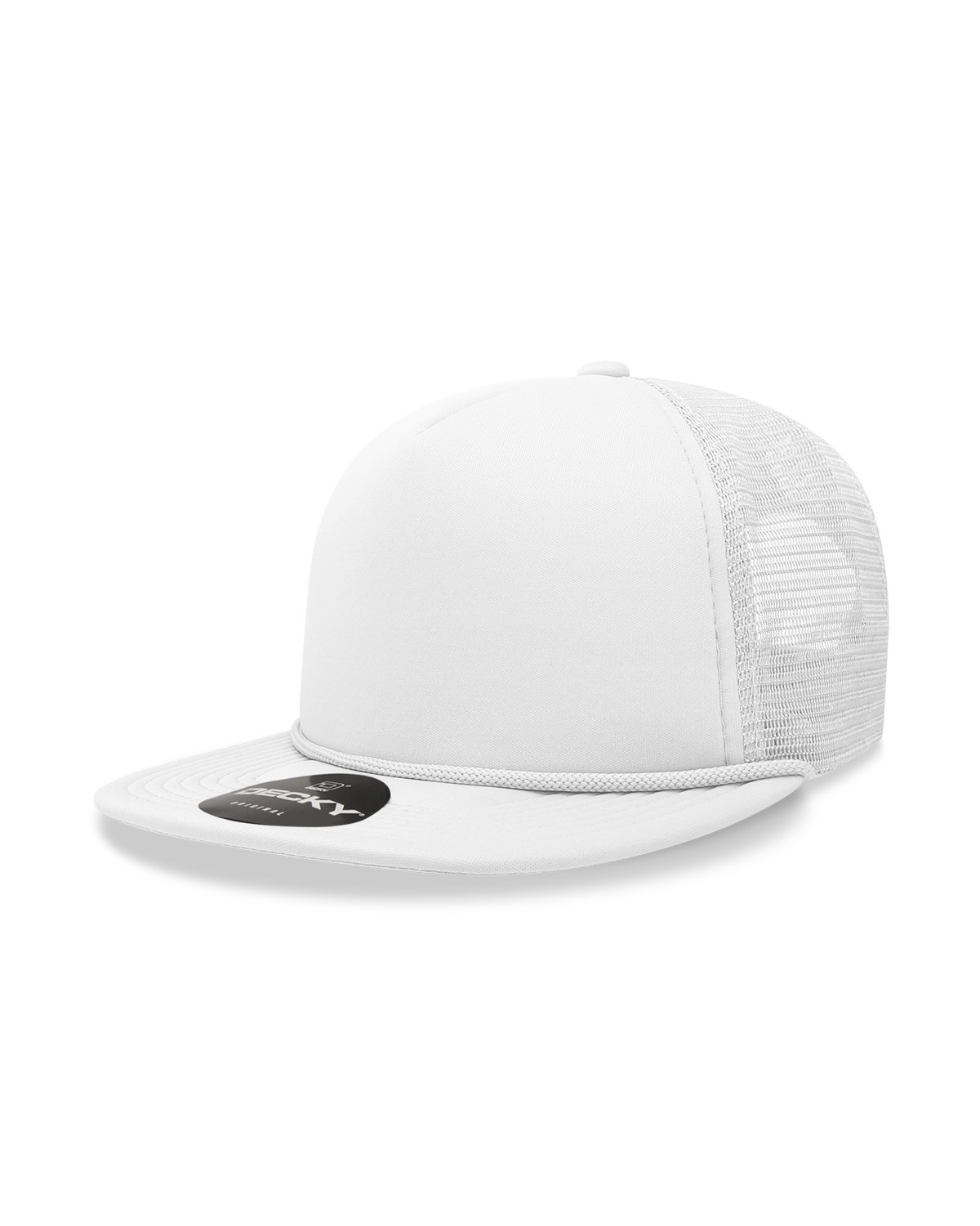 '5 Panel High Profile Structured Foam Trucker'