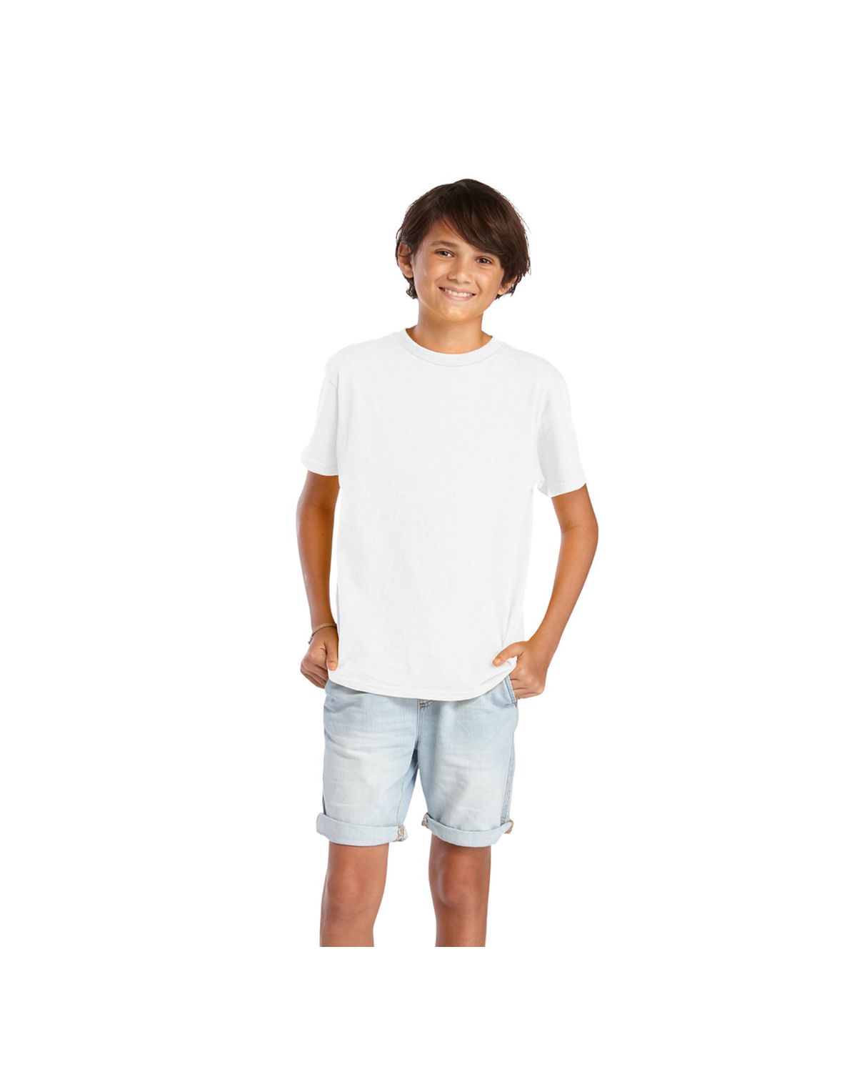 'Delta 65900 Pro Weight Youth 5.2 oz Retail Fit Tee'