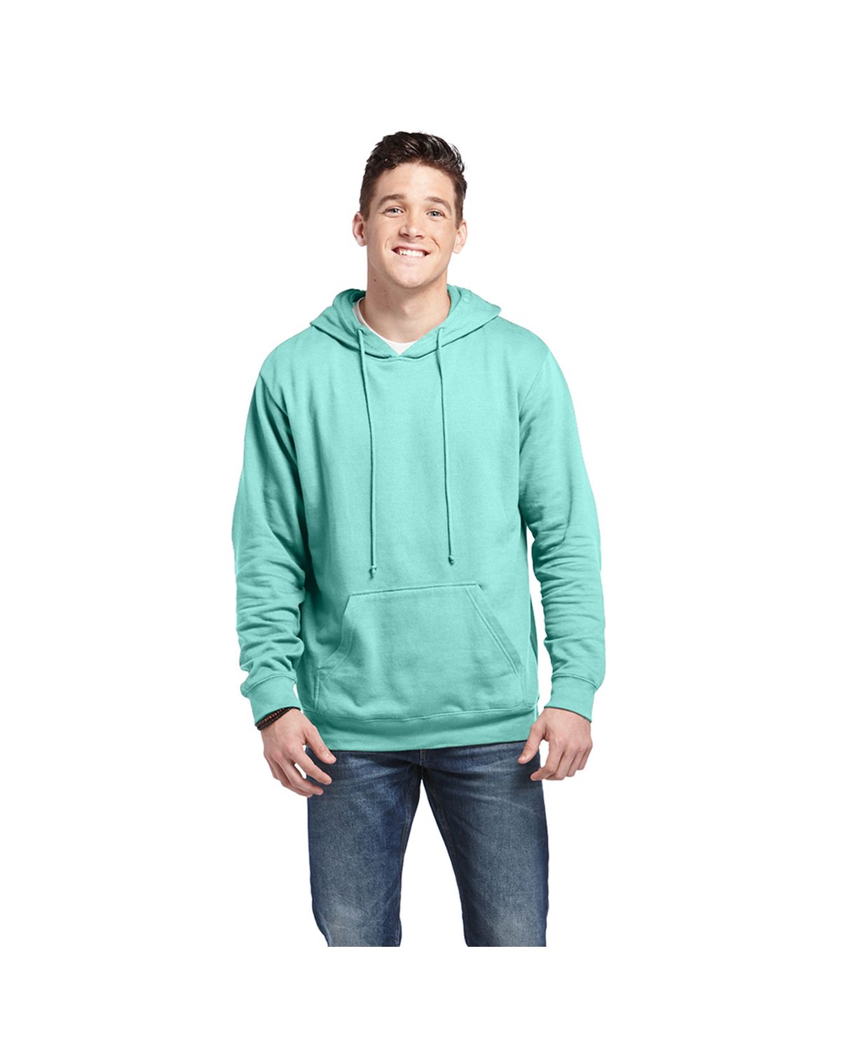 'Delta 90200 Fleece Adult Lightweight Hoodie'