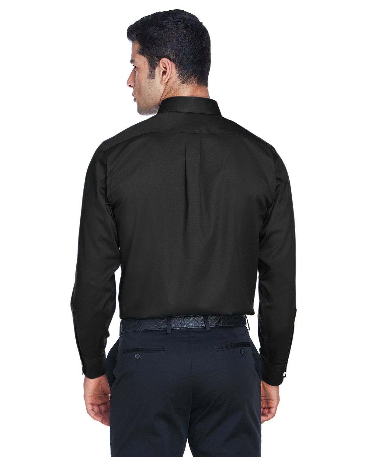 'Devon & Jones DG530T Men's Tall Crown Collection Solid Long Sleeve Stretch Twill'