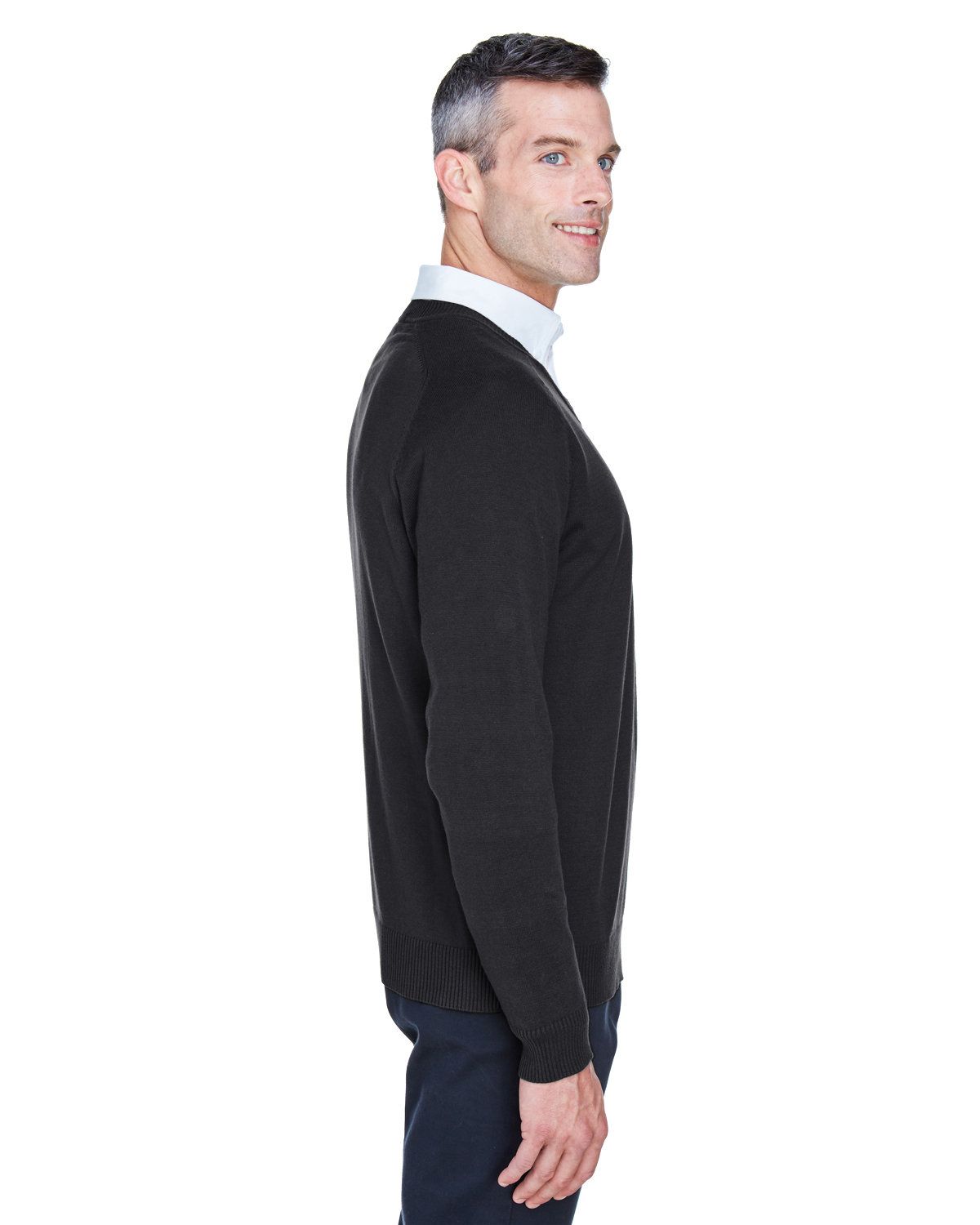 'Devon & Jones D475 Men's V-Neck Sweater'