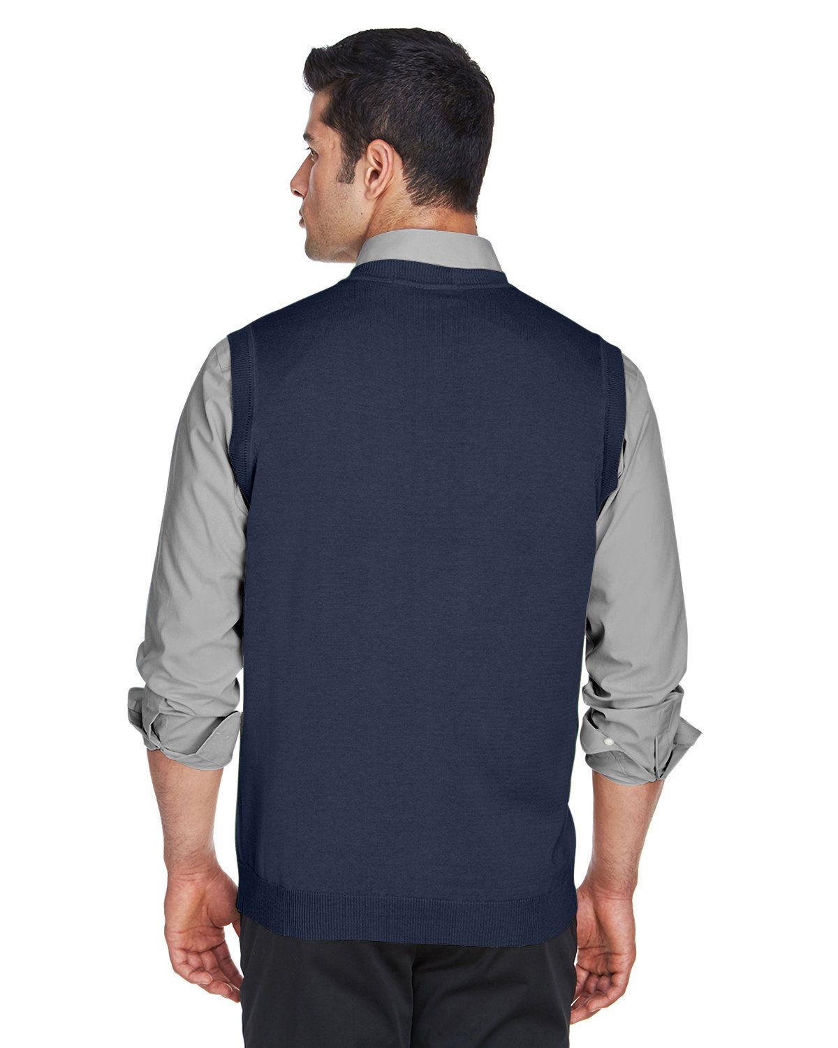 'Devon & Jones D477 Adult V-Neck Vest'