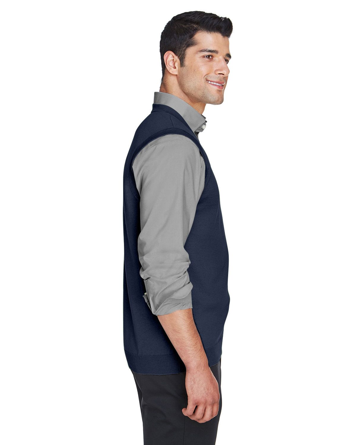 'Devon & Jones D477 Adult V-Neck Vest'