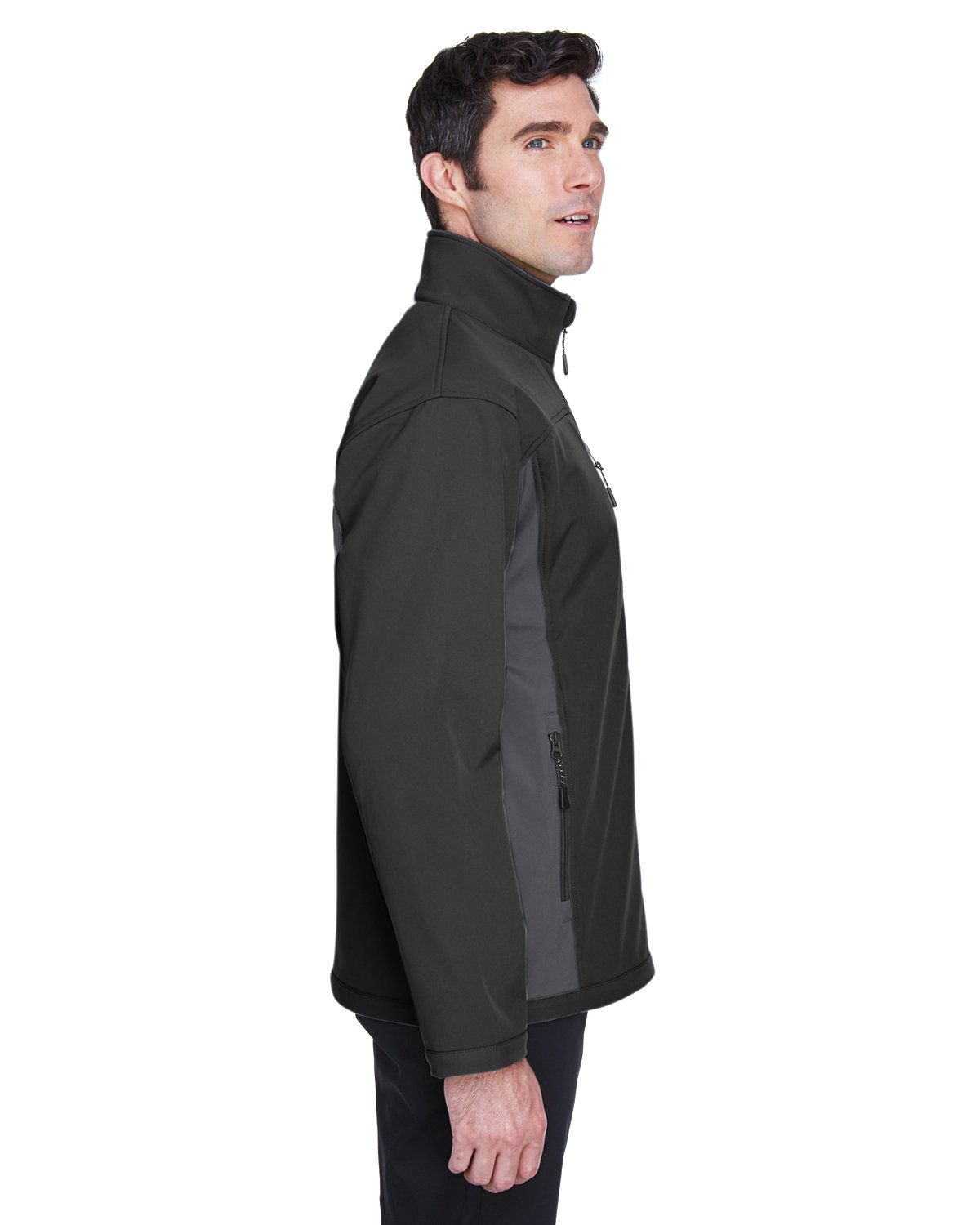 'Devon & Jones D997 Men's Soft Shell Colorblock Jacket'