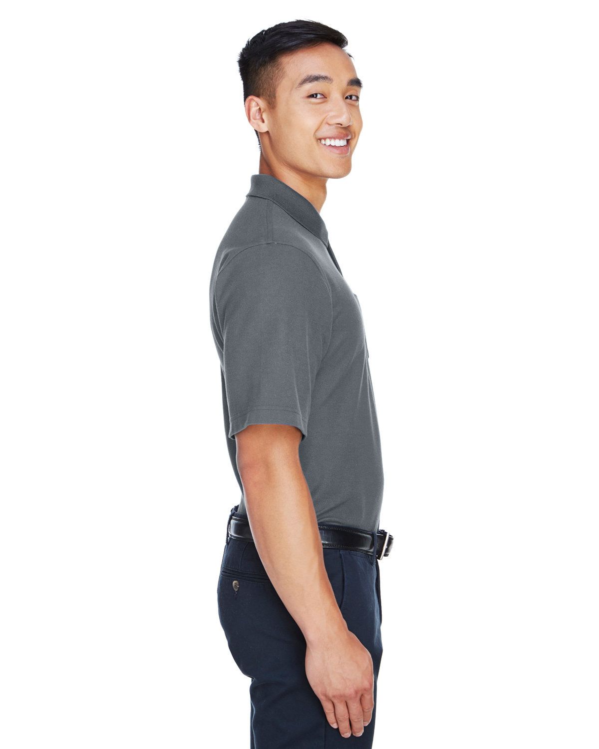'Devon & Jones DG150P Men's DRYTEC20 Performance Pocket Polo'