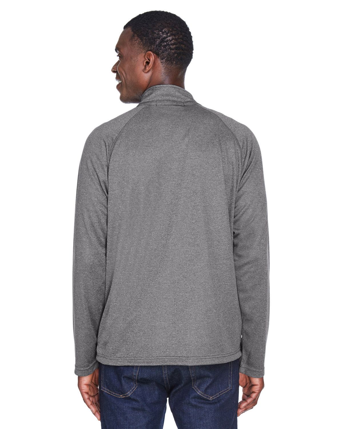 'Devon & Jones DG440 Men's Stretch Tech-Shell Compass Quarter-Zip'