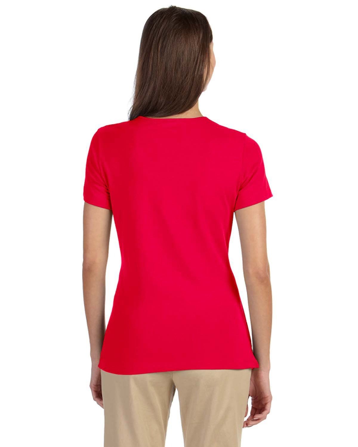 'Devon & Jones DP182W Ladies Perfect Fit Shell T-Shirt'