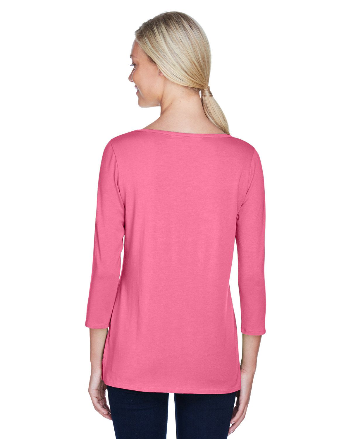 'Devon & Jones DP192W Ladies Perfect Fit Ballet Bracelet-Length Knit Top'