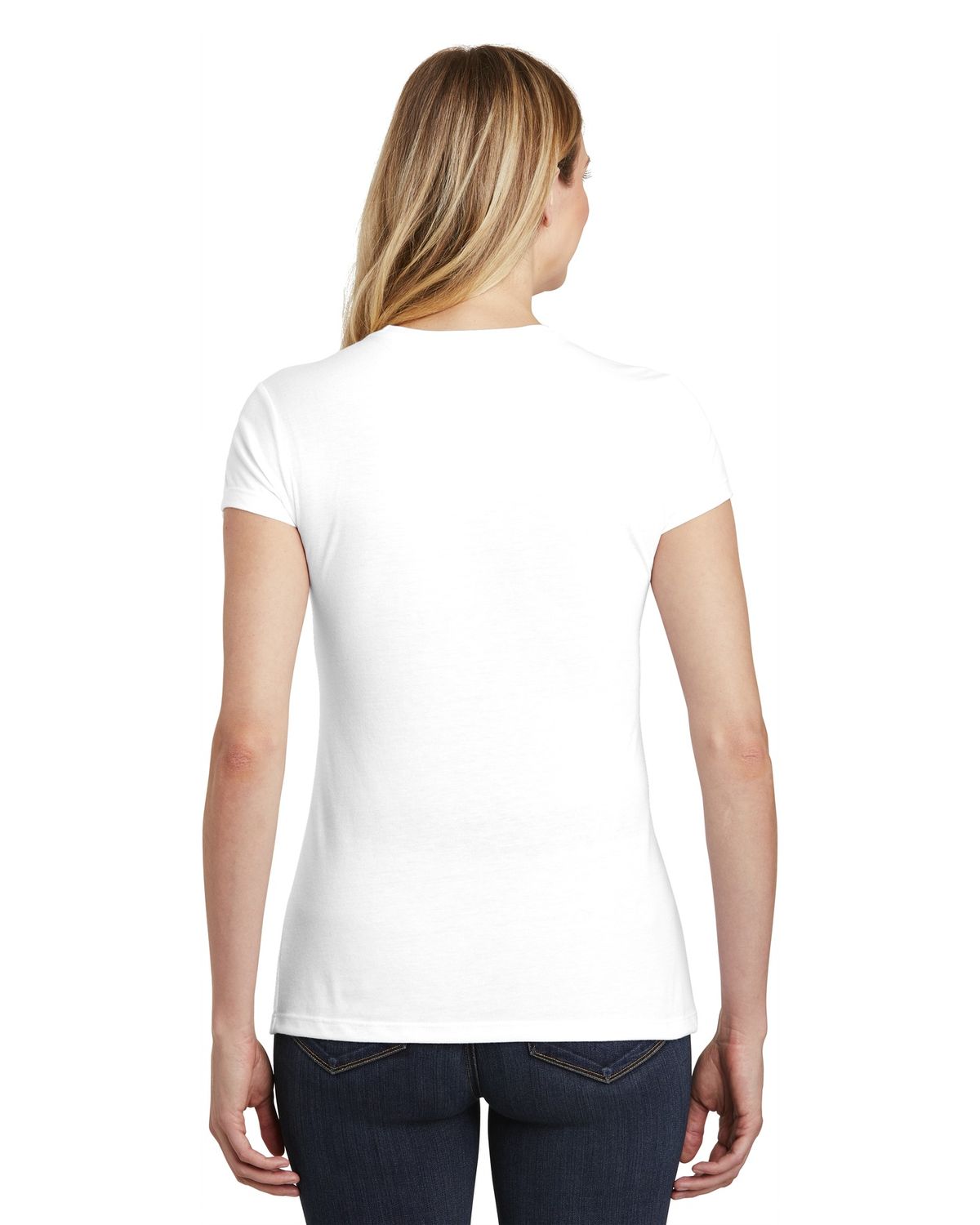 'District DT155 Women's Fitted Perfect Tri Tee'