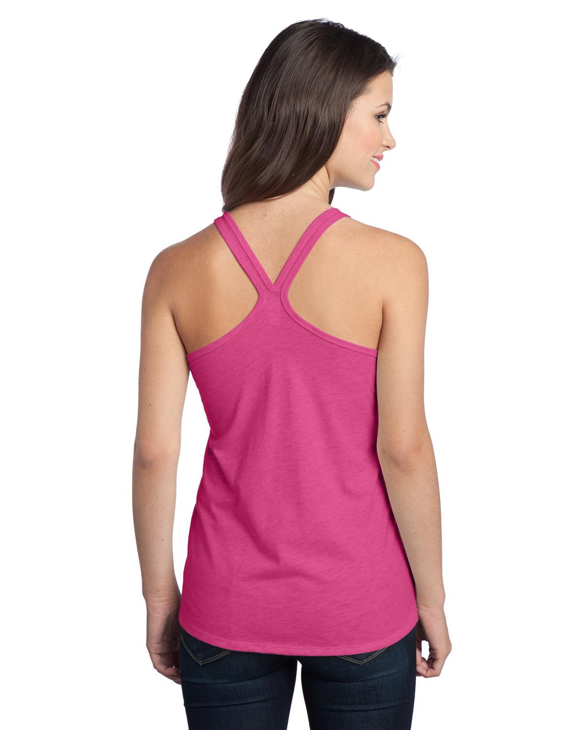 'District DT250 Juniors Tri-Blend T-Back Tank'