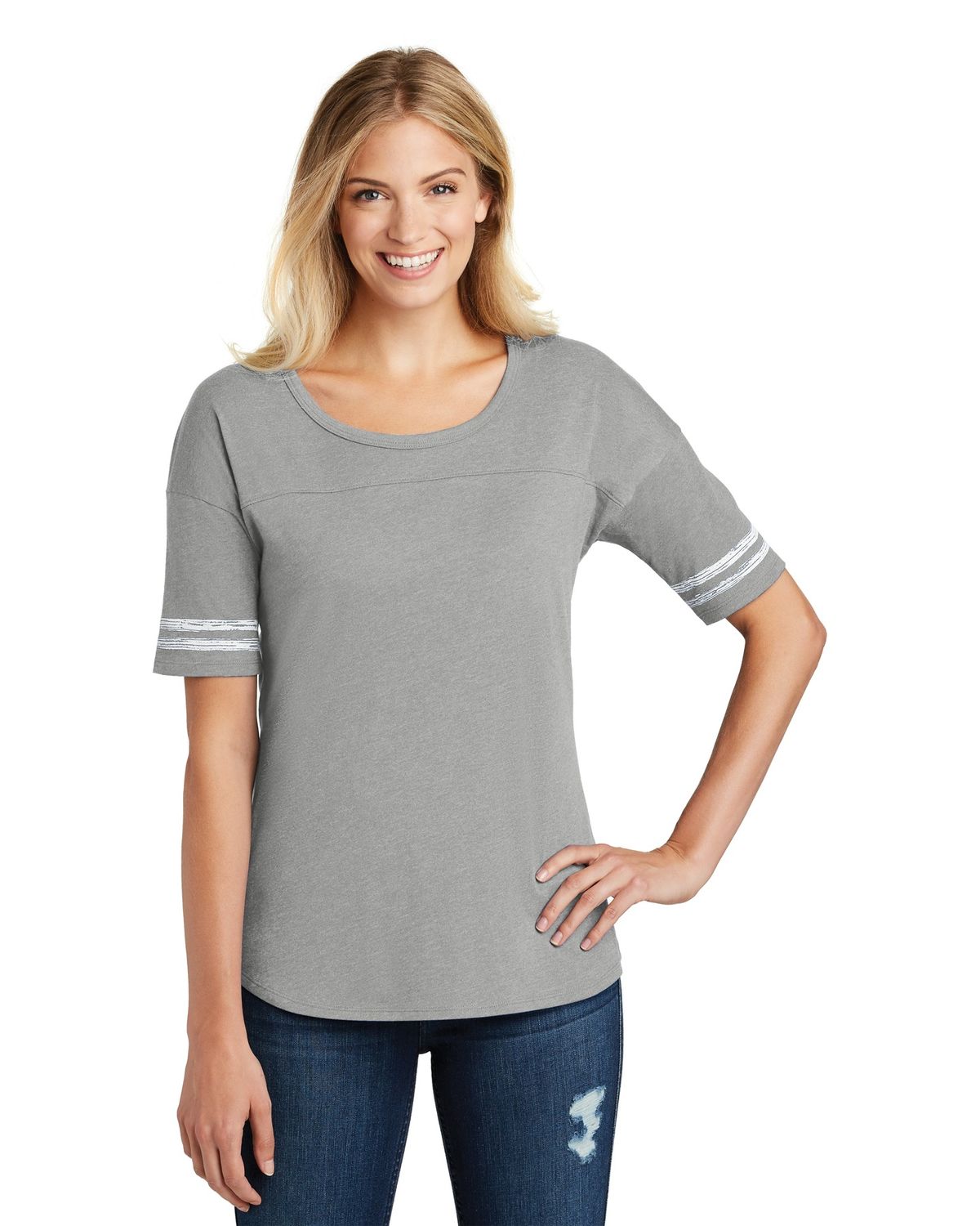 'District DT487 Women's Scorecard Tee'