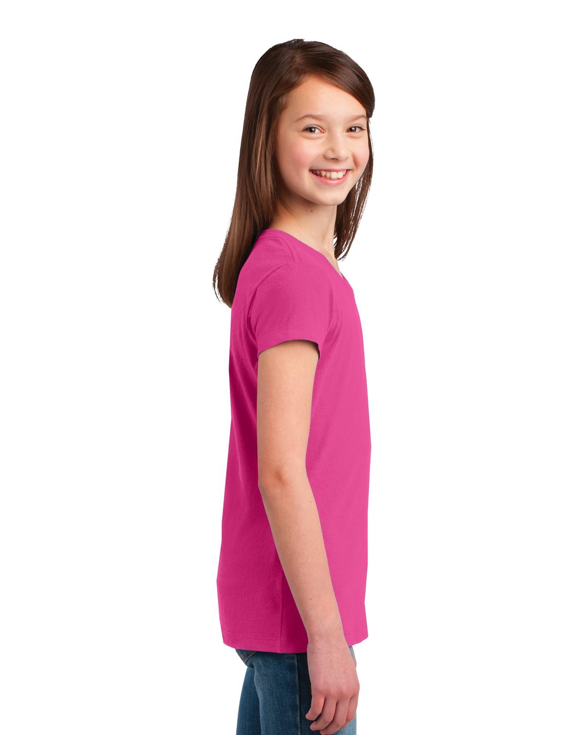 'District DT5001YG Girls The Concert Tee'