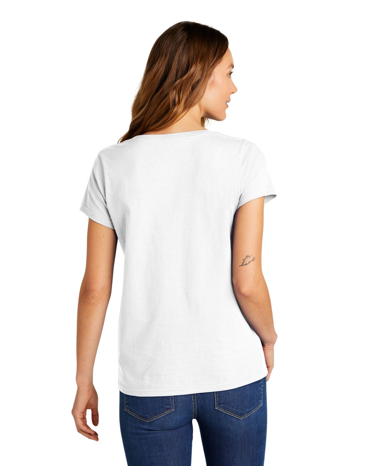 'District DT5002 Women's The Concert Tee V Neck'