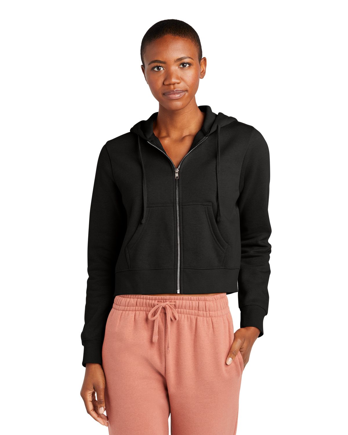 'District DT6103 Women's V.I.T.  Fleece Full Zip Hoodie'