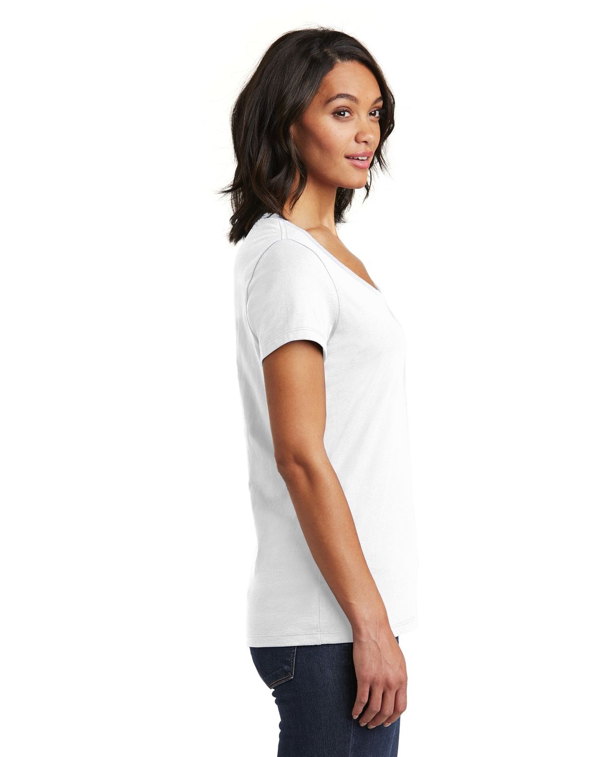 'District DT6503 Women's Very Important Tee V-Neck'