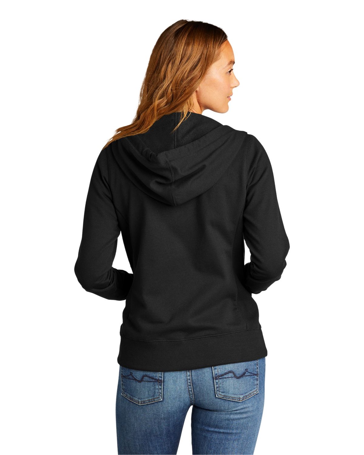 'District DT8103 Women's Re Fleece Full Zip Hoodie'