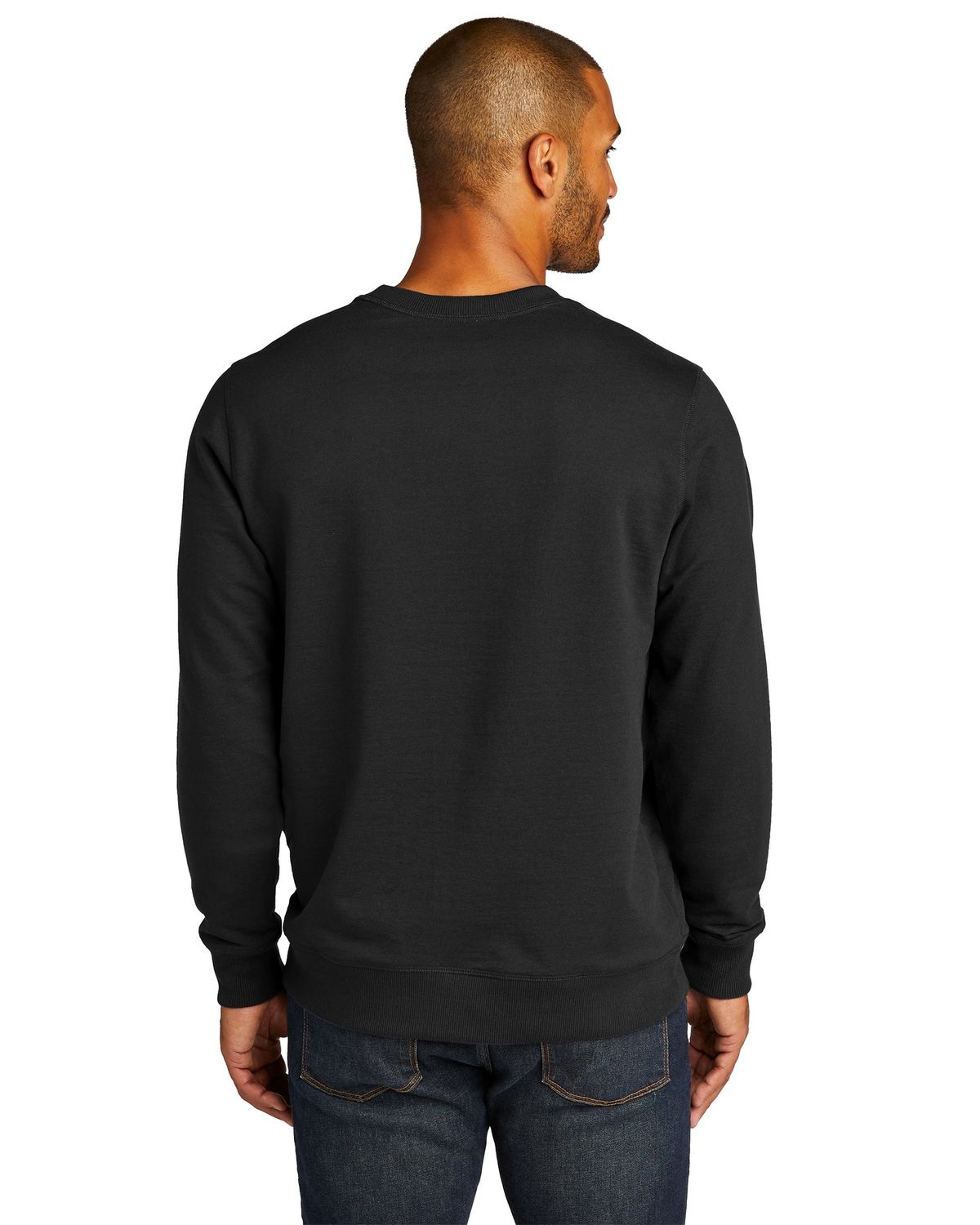 'District DT8104 Men's Re Fleece Crew'