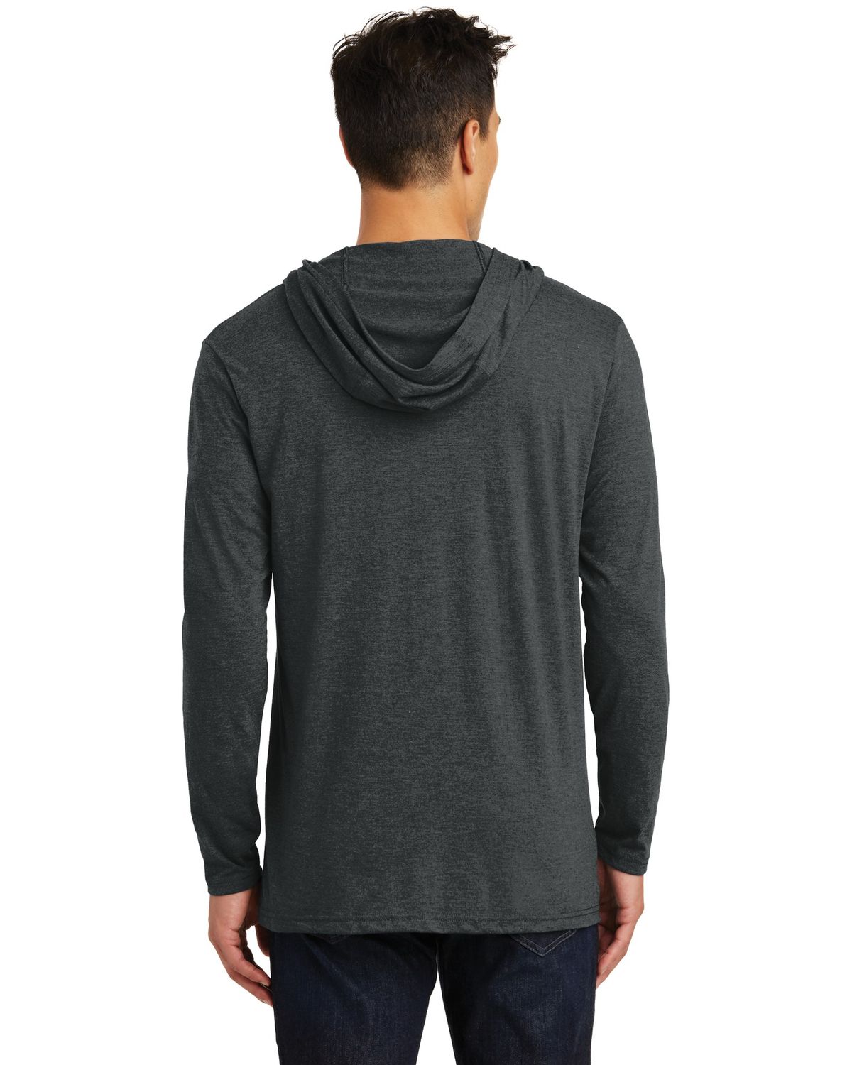 'District DM139 Men's Perfect Tri Long Sleeve Hoodie'