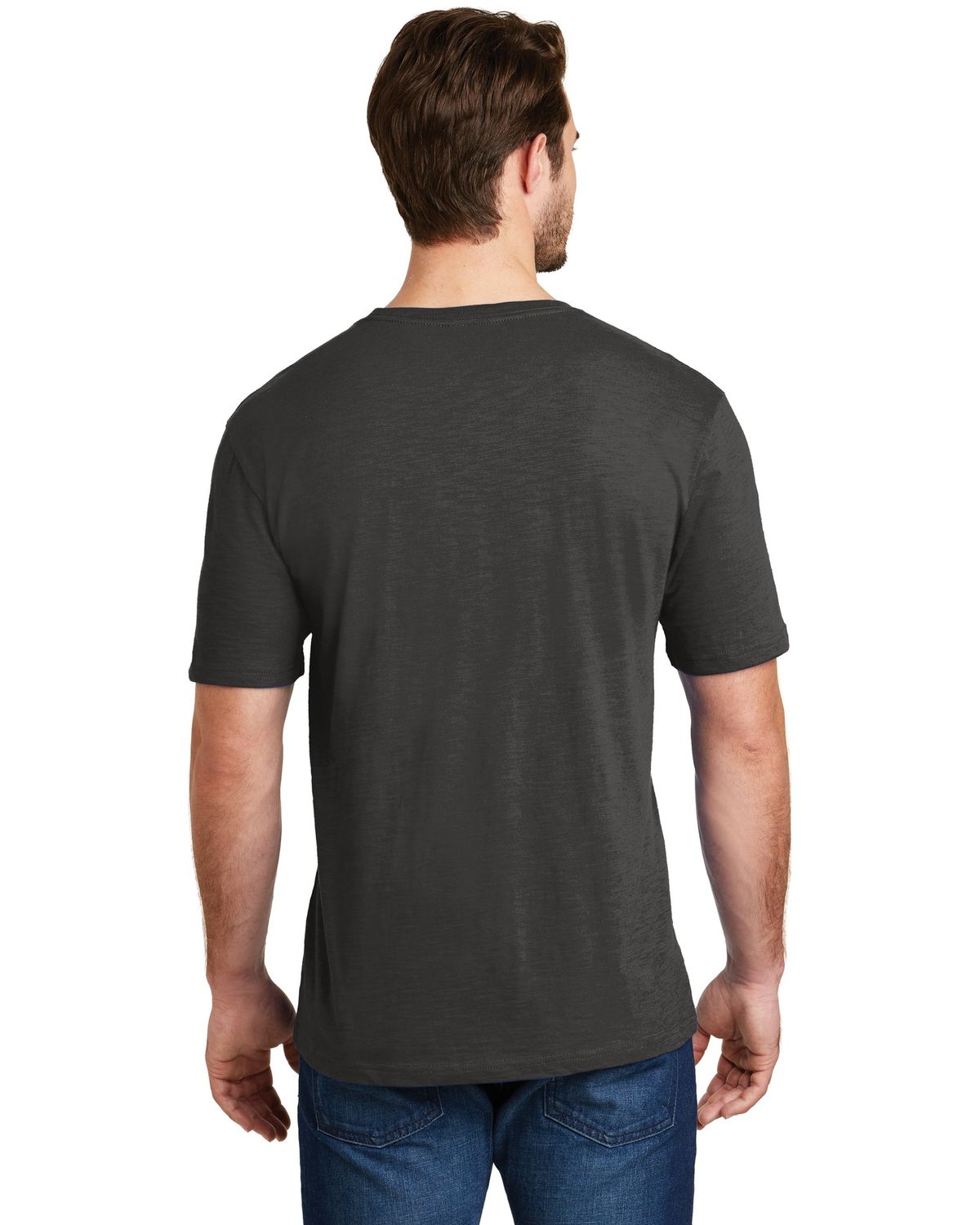 'District DM3000 Men's Super Slub Crew Tee'