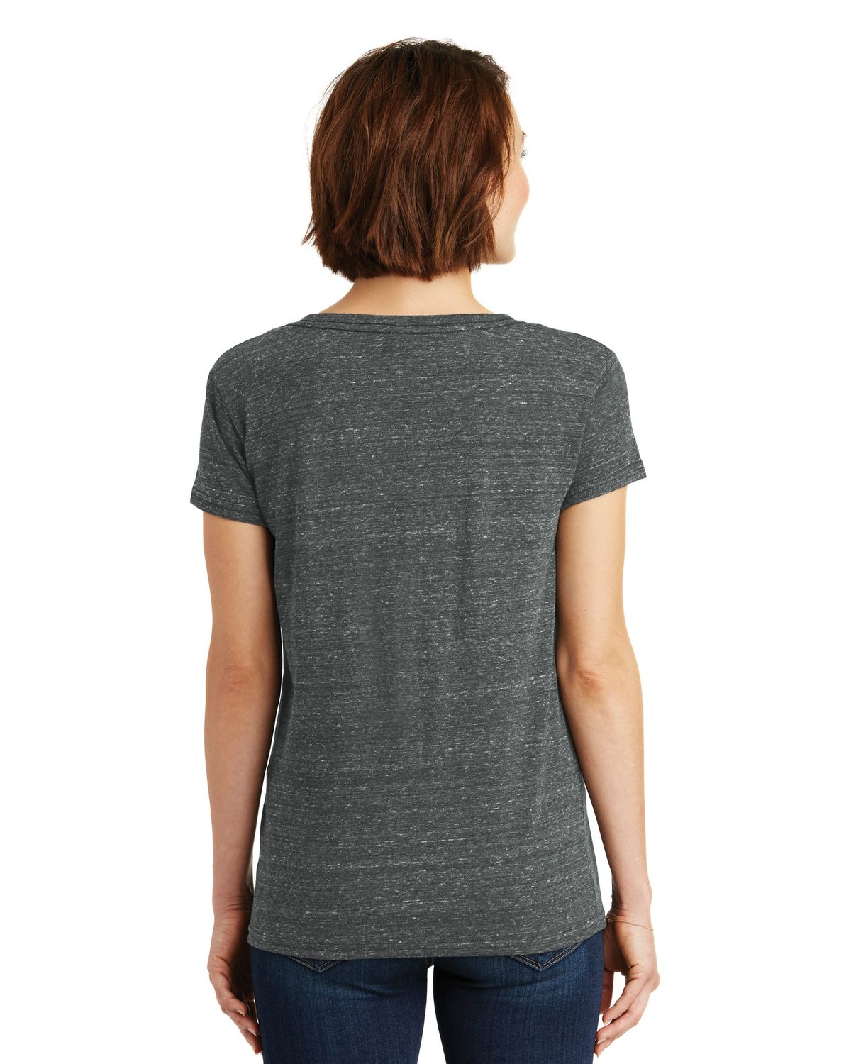 'District DM465 Ladies Cosmic Relaxed V-Neck Tee'