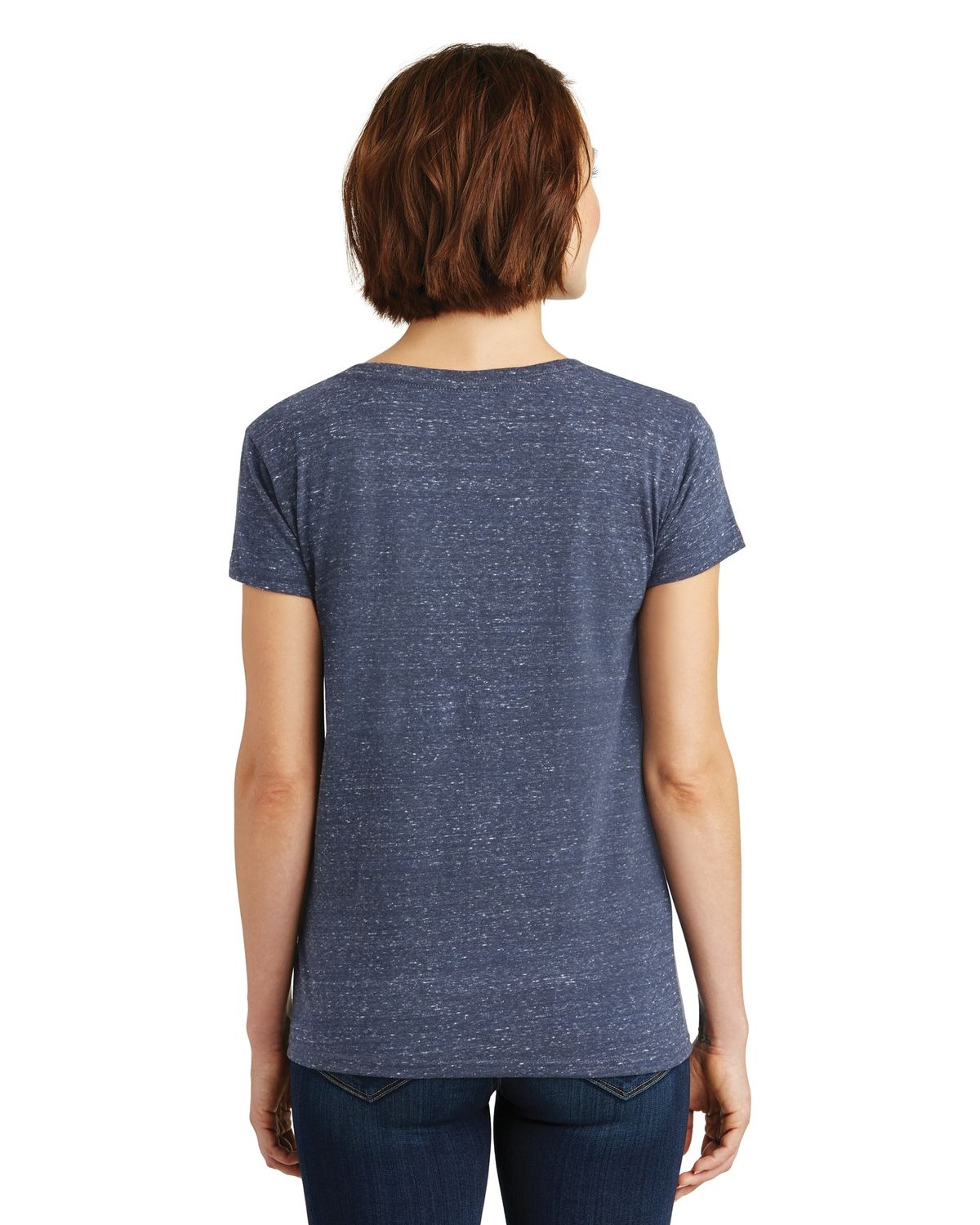 'District DM465 Ladies' Cosmic Relaxed V-Neck Tee'