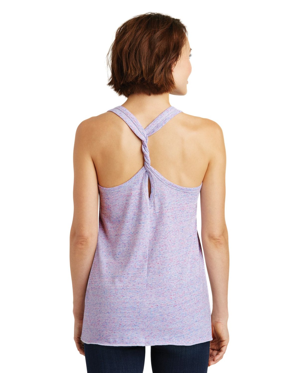 'District DM466 Women's Cosmic Twist Back Tank'