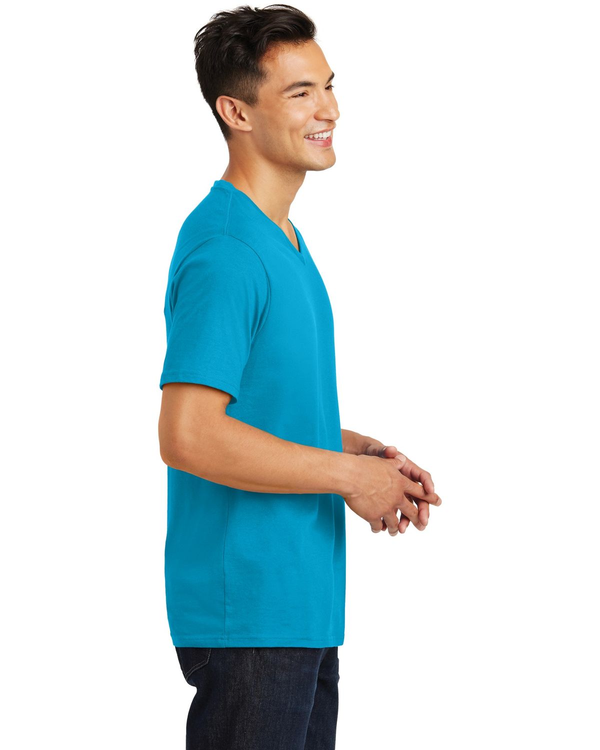 'District DT1170 Mens Perfect Weight V-Neck Tee'