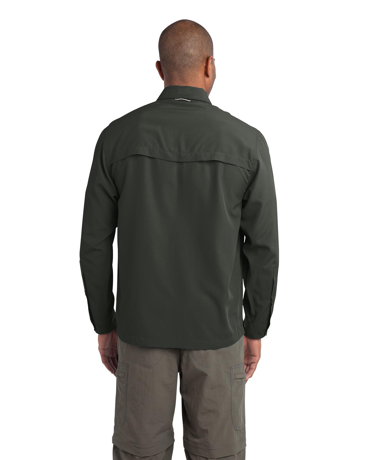 'Eddie Bauer EB600 Long Sleeve Performance Fishing Shirt'