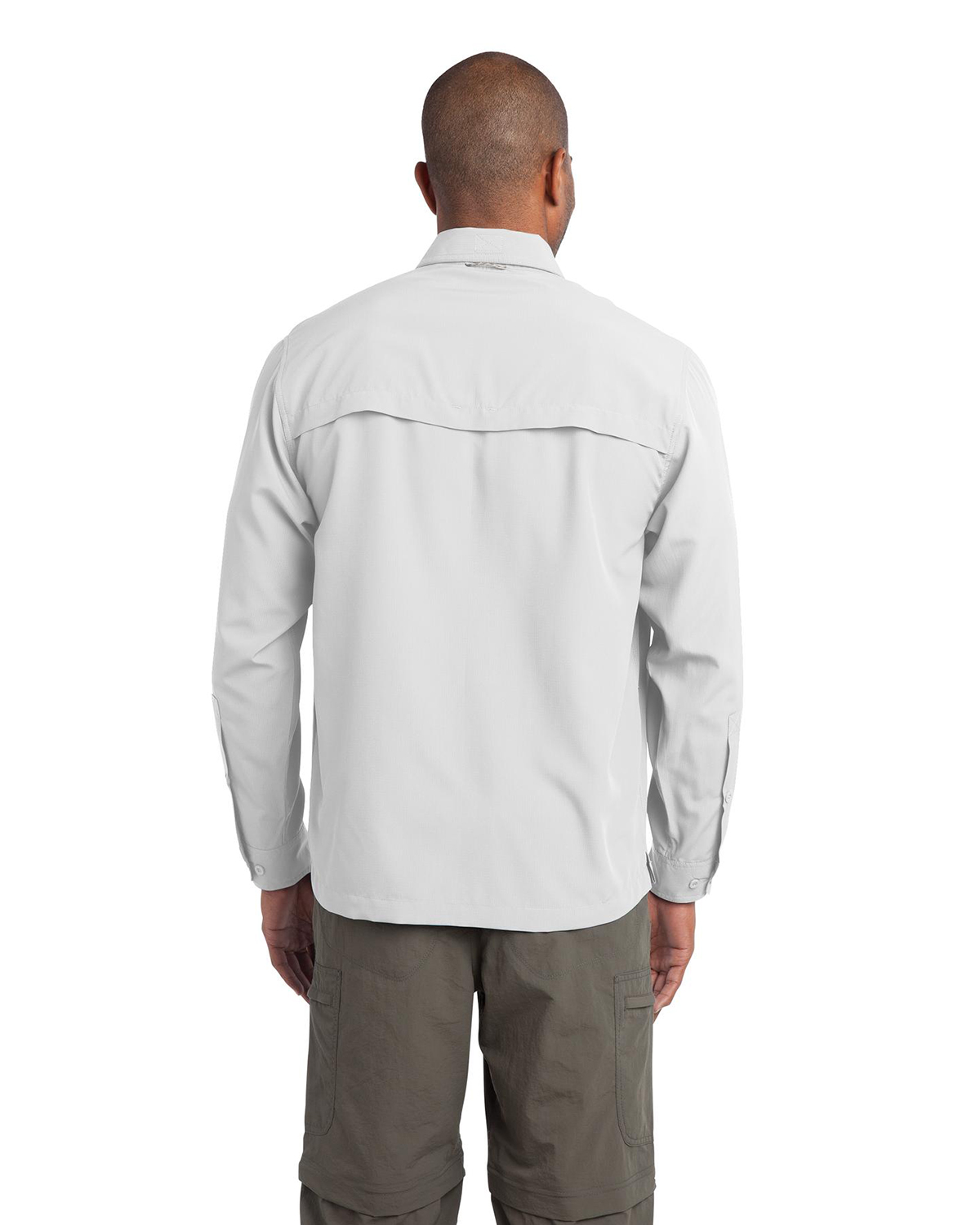 'Eddie Bauer EB600 Long Sleeve Performance Fishing Shirt'