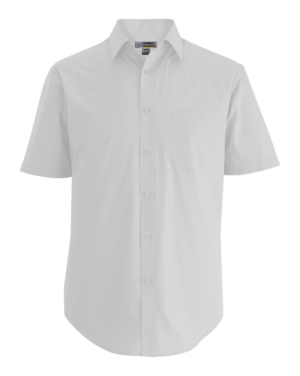 'Edwards 1314 Men's Essential Broadcloth Shirt Short Sleeve'