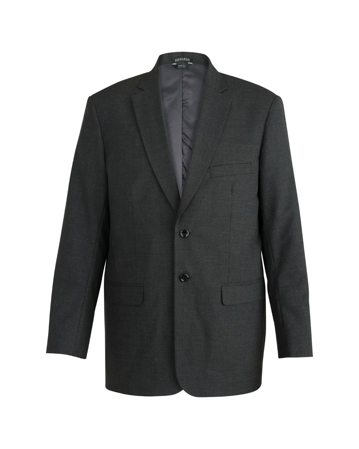 'Edwards 3633 Men's Single Breasted Poly/wool Suit Coat'