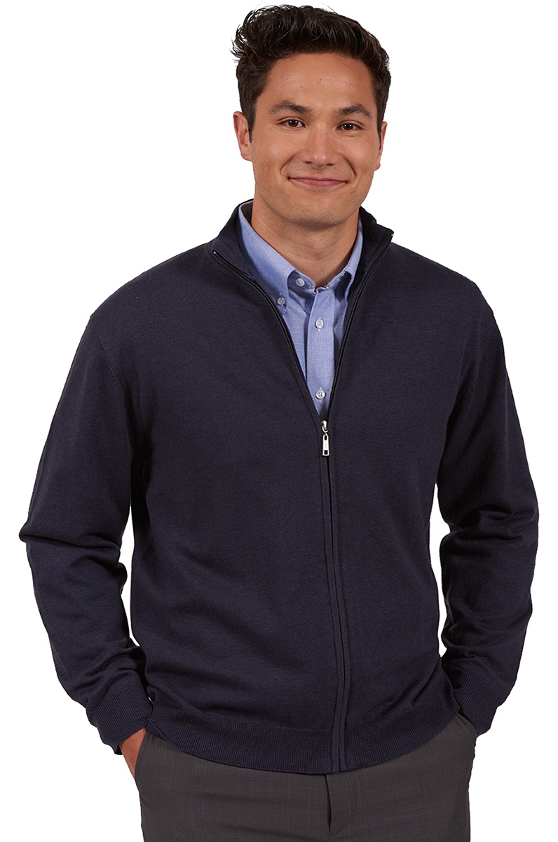 'Edwards 4073 Full-Zip Fine Gauge Sweater'