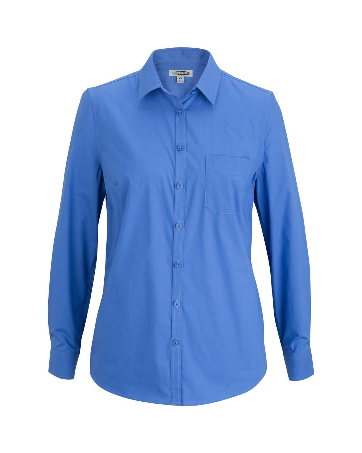 'Edwards 5246 Ladies' L/s Stretch Poplin Blouse'