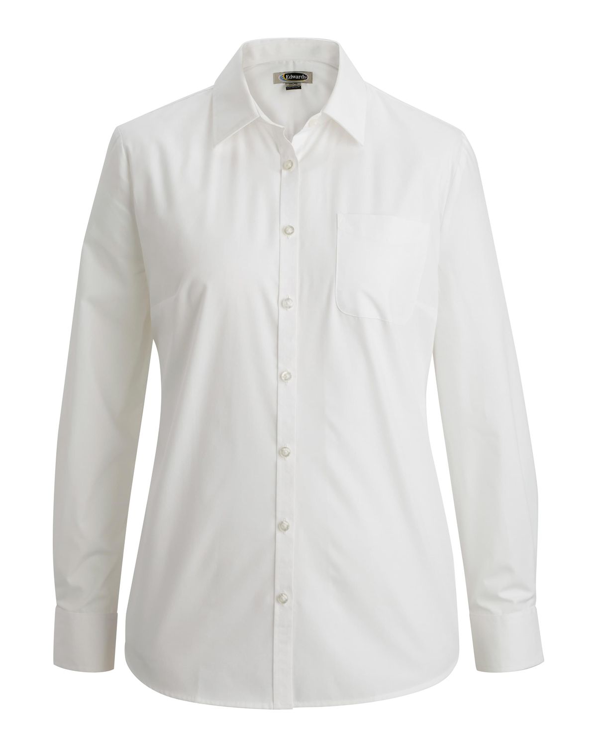 'Edwards 5354 Ladies' Essential Broadcloth Shirt Long Sleeve'