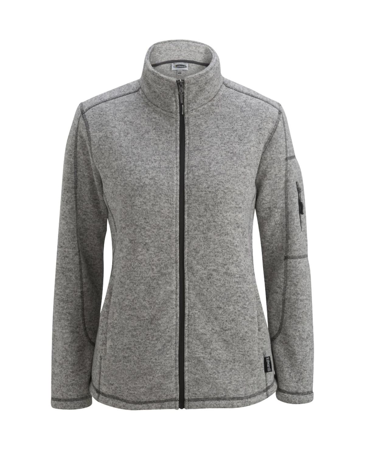 'Edwards 6460 Ladies' Sweater Knit Fleece Jacket'