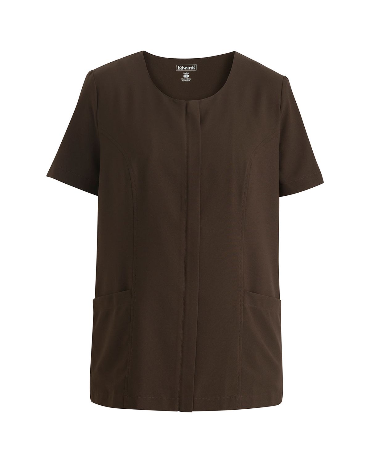 'Edwards 7284 Ladies' Scoop Neck Spun Poly Tunic'