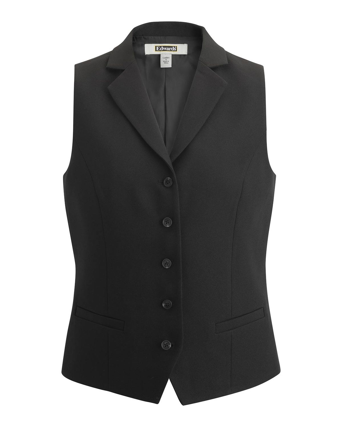 'Edwards 7496 Ladies' Dress Lapel Vest'