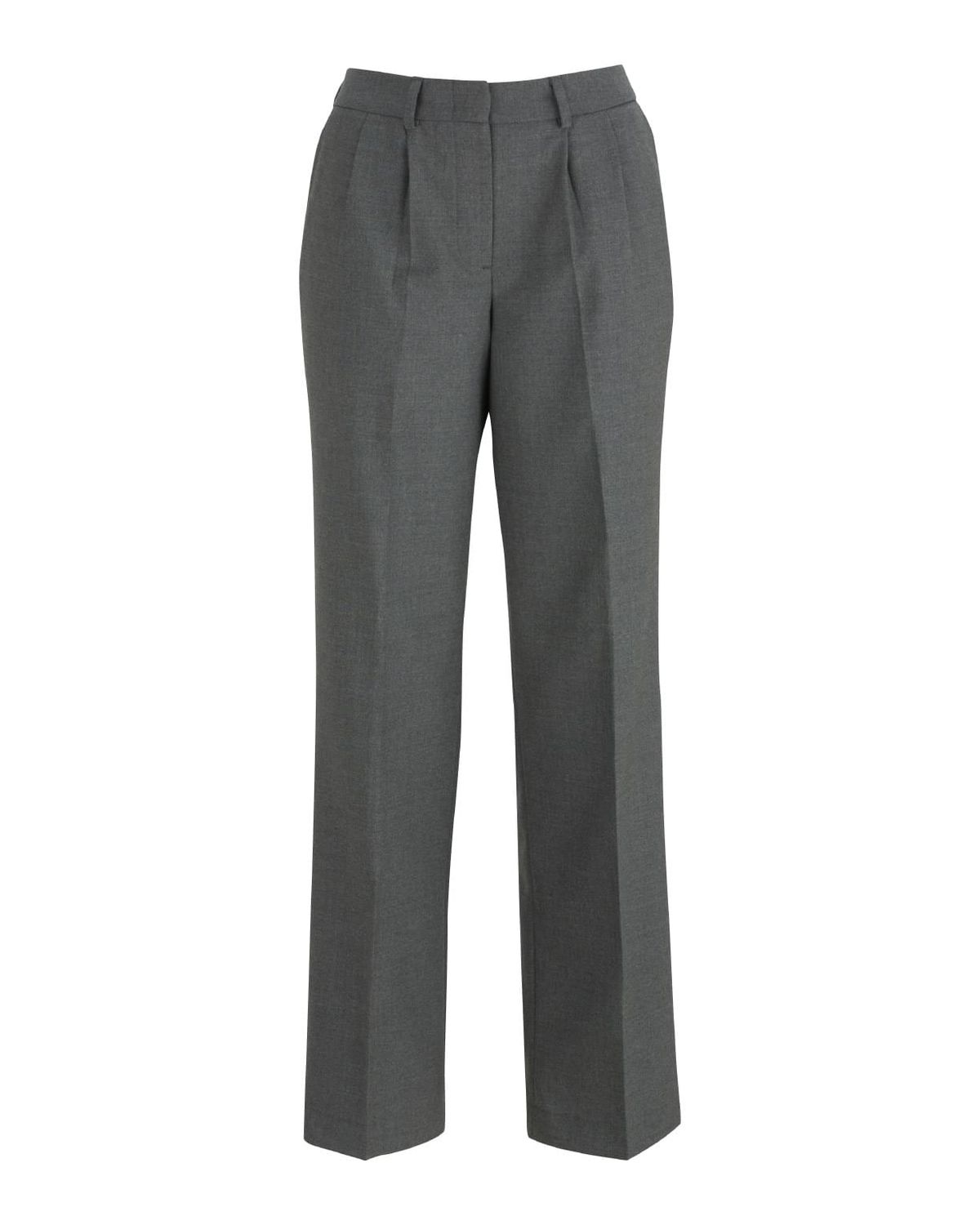 'Edwards 8640 Ladies' Pleated Front Poly/wool Pant'