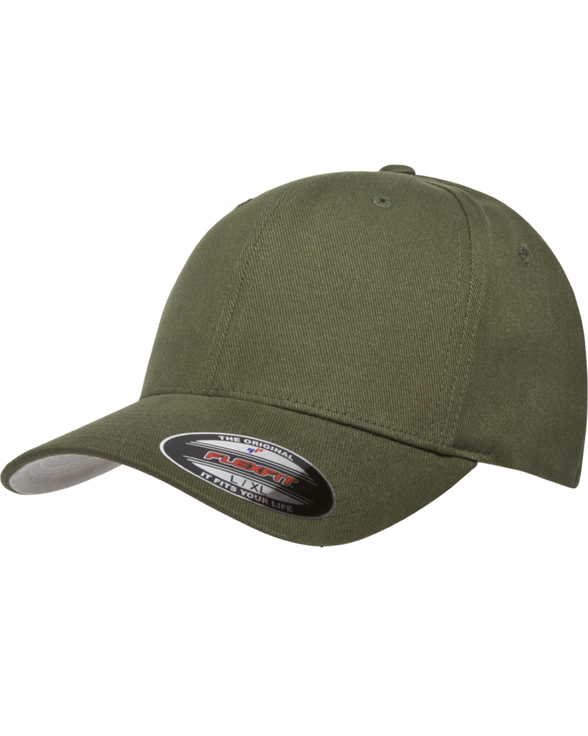 'Flexfit 6377 Men's Structured Brushed Twill Cap'