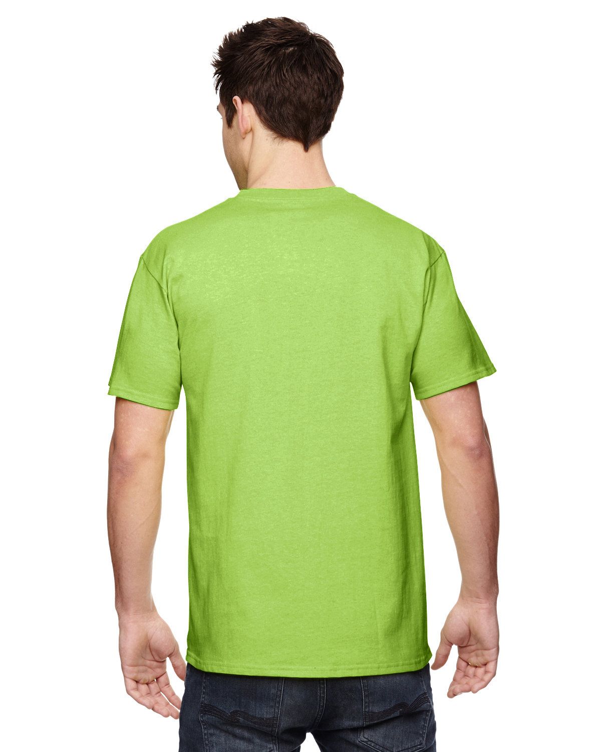 Fruit Of The Loom Mens Original Long Sleeve T-Shirt Black 2XL