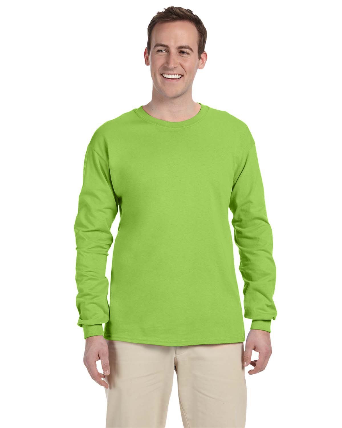 No Boundaries Custom Design Men/Unisex Crew Neck Tee Shirts - Brand New !  Storm Blue/Olive Green