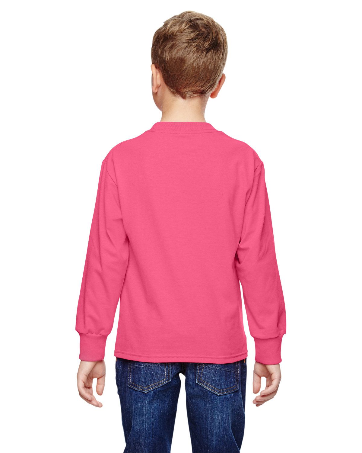 'Fruit of the Loom 4930B Youth HD Cotton Long-Sleeve T-Shirt'