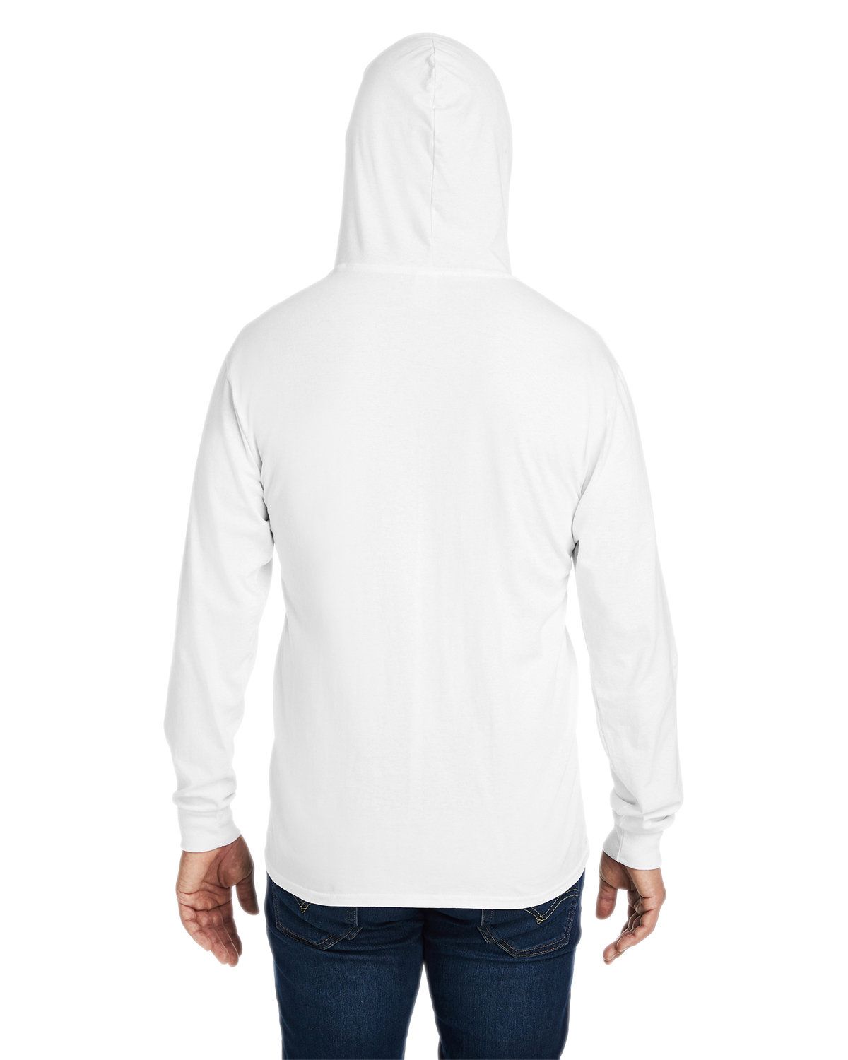 'Fruit of the Loom 4930LSH Men's HD Cotton Jersey Hooded T Shirt'