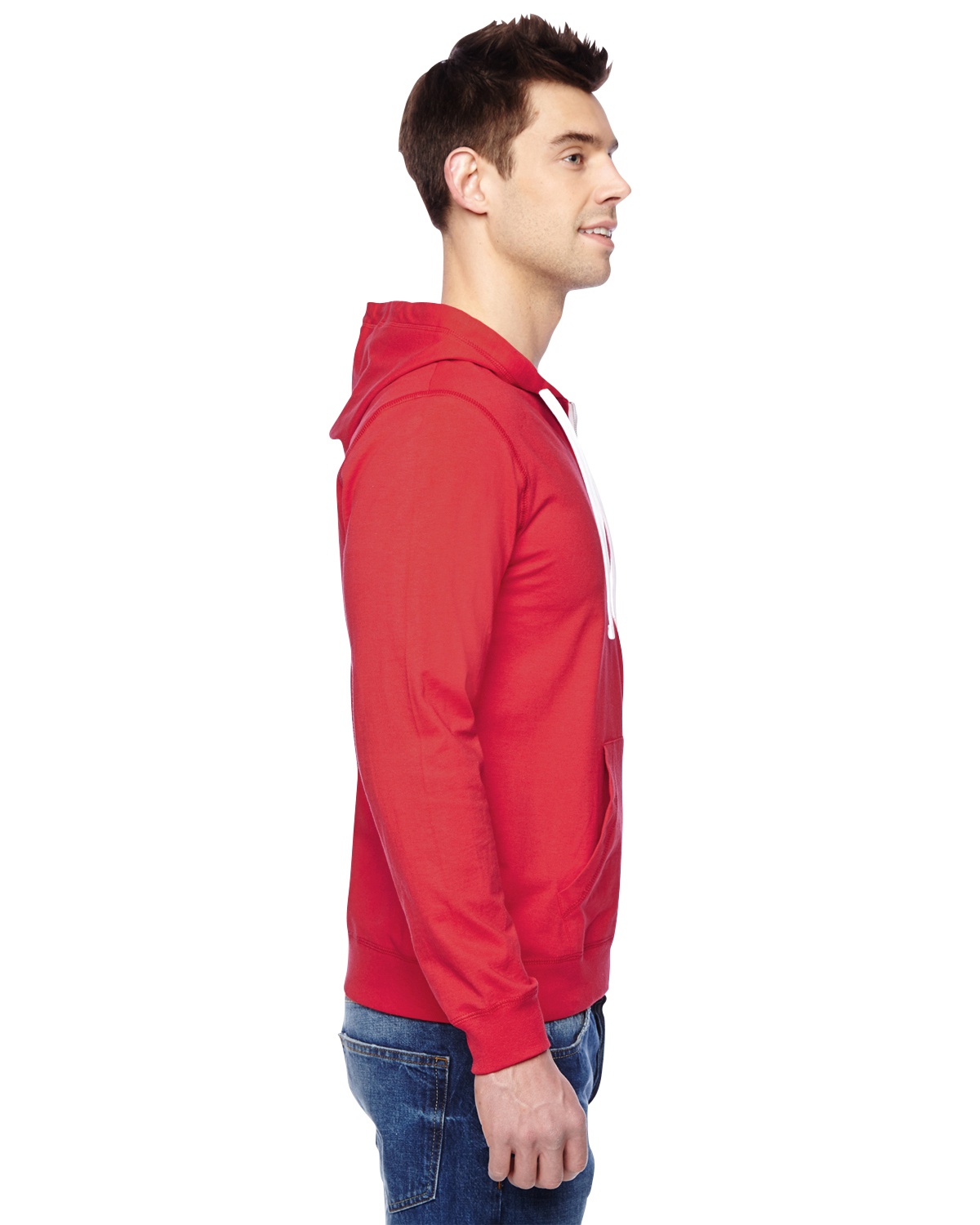 'Fruit of the Loom SF60R Men's Adult Sofspun Full Zip Jersey'