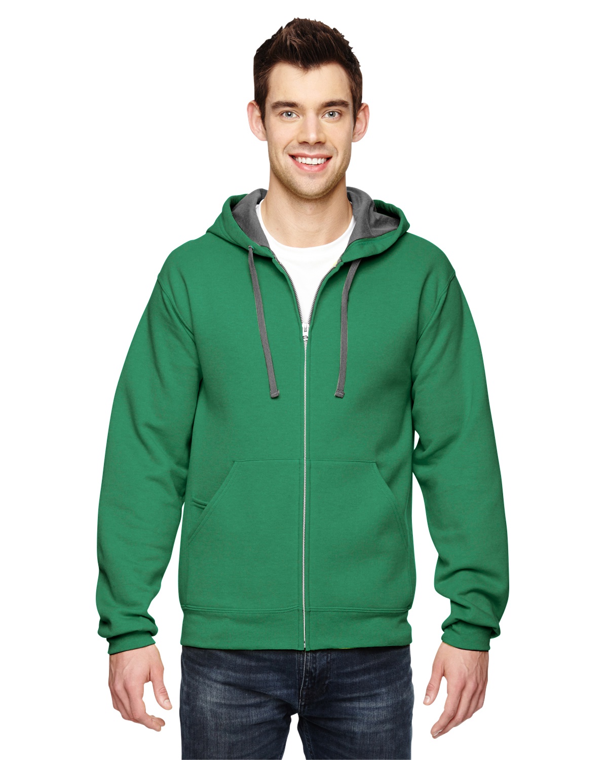 fruit of the loom premium hooded sweatshirt