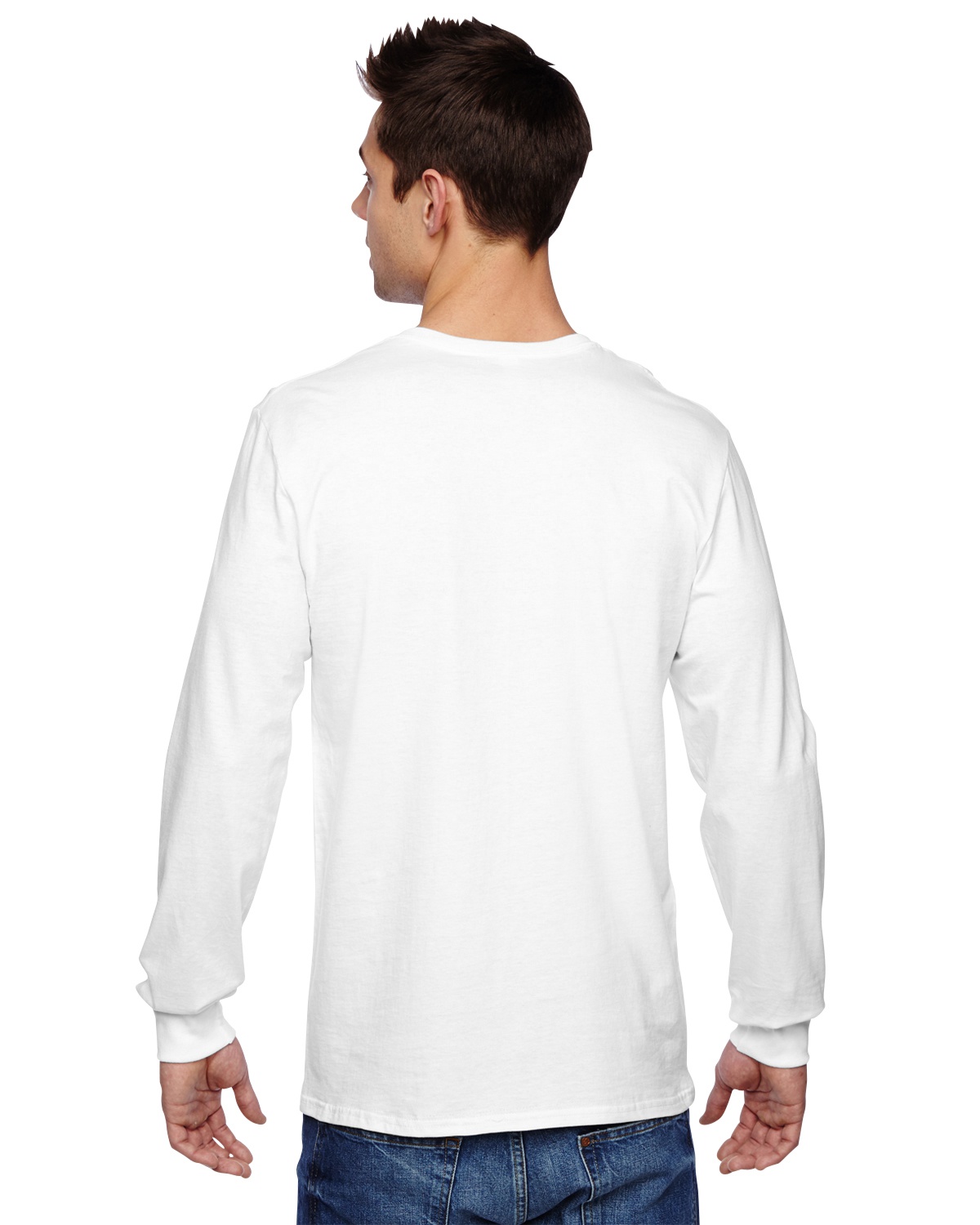 'Fruit Of The Loom SFLR Men's Sofspun Jersey Long Sleeve T-Shirt'