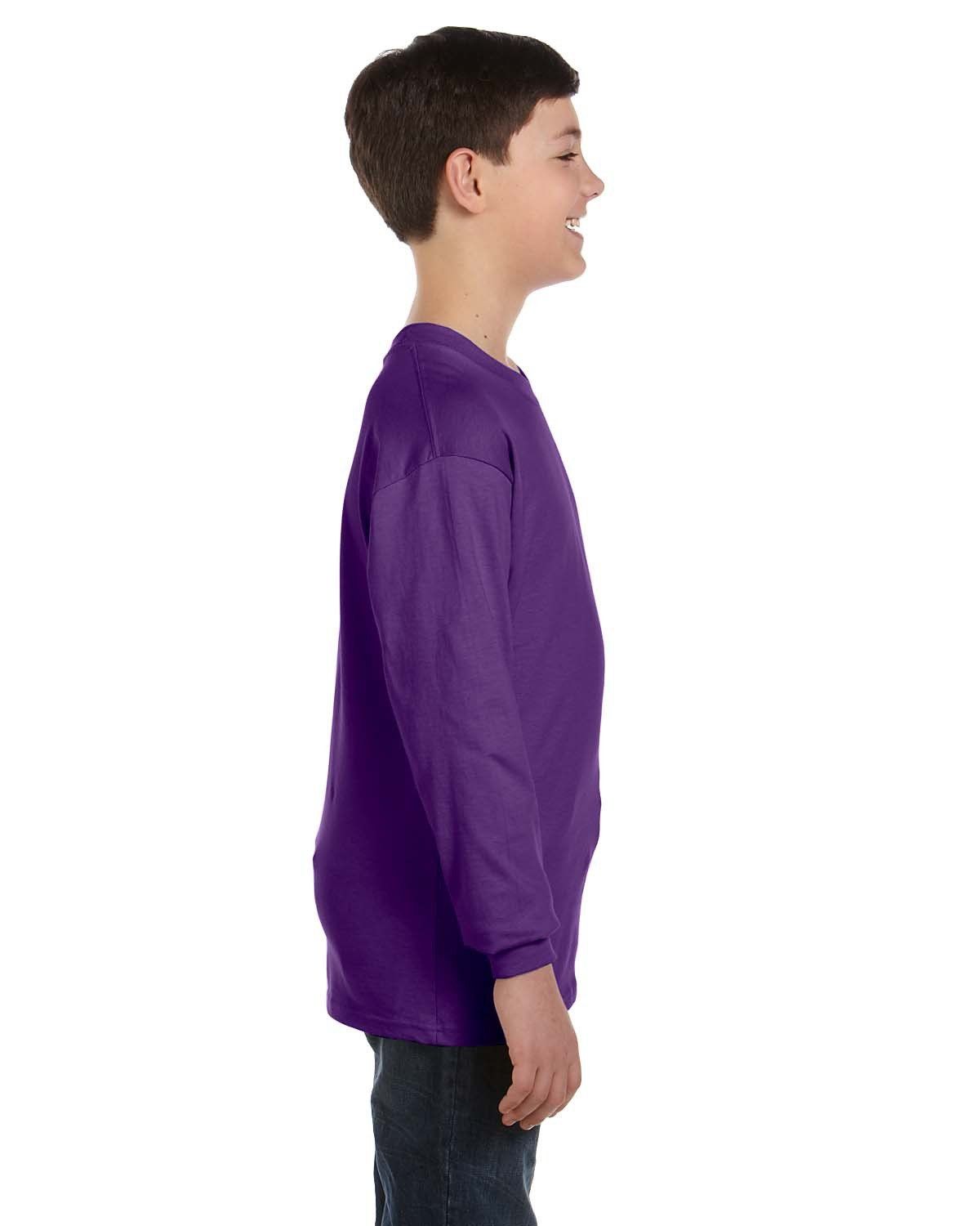 'Gildan G540B Youth Ribbed cuffs Long Sleeve T-Shirt'